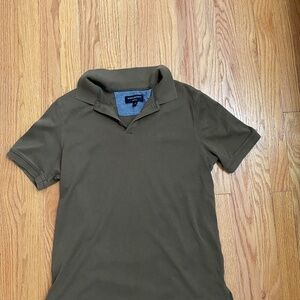 Banana Republic Mens' Dress Polo olive green Medium